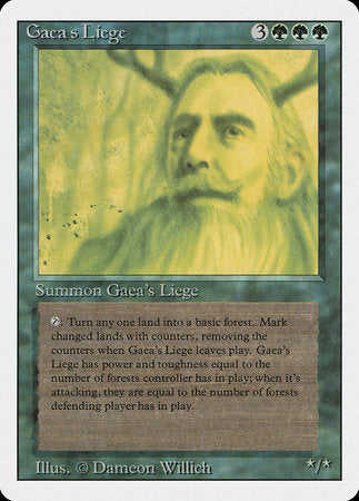 Gaea's Liege [Revised Edition] | Jack's On Queen