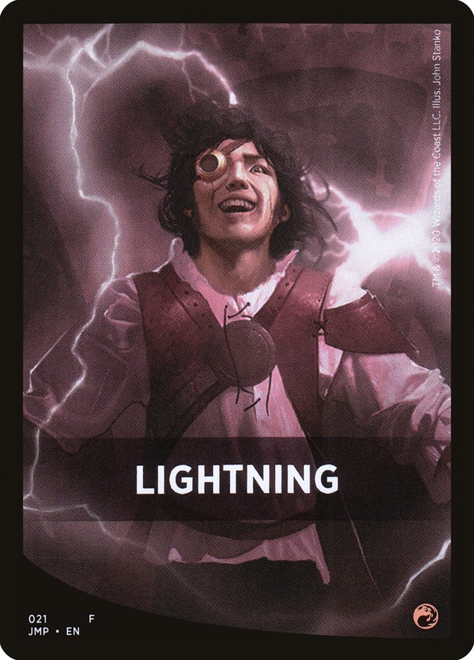 Lightning Theme Card [Jumpstart Front Cards] | Jack's On Queen