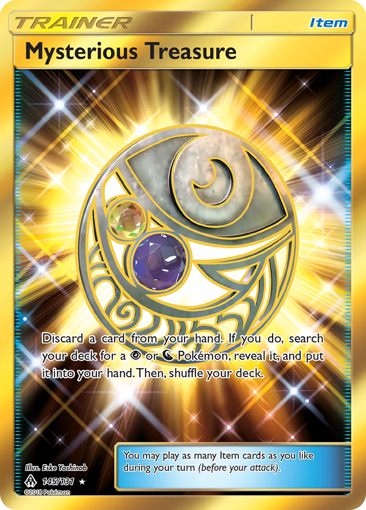 Mysterious Treasure (145/131) [Sun & Moon: Forbidden Light] | Jack's On Queen