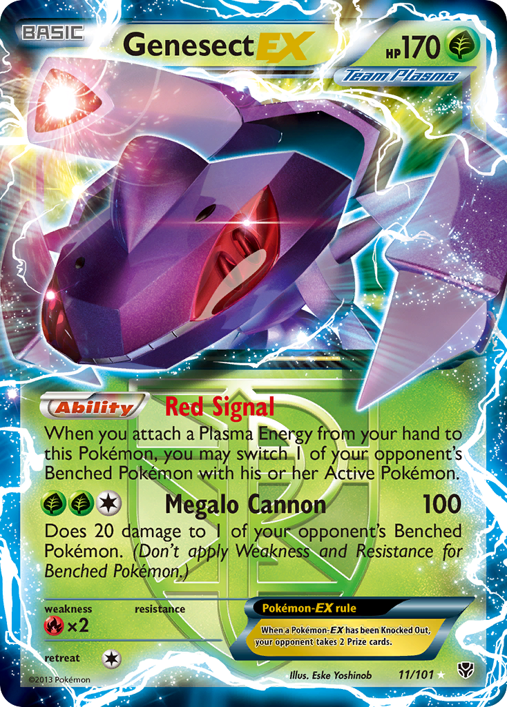 Genesect EX (11/101) [Black & White: Plasma Blast] | Jack's On Queen