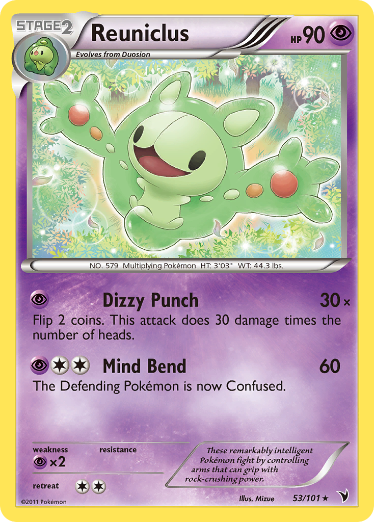 Reuniclus (53/101) [Black & White: Noble Victories] | Jack's On Queen