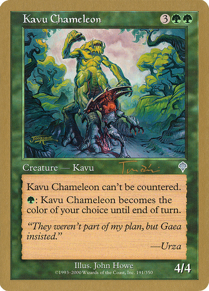 Kavu Chameleon (Jan Tomcani) [World Championship Decks 2001] | Jack's On Queen