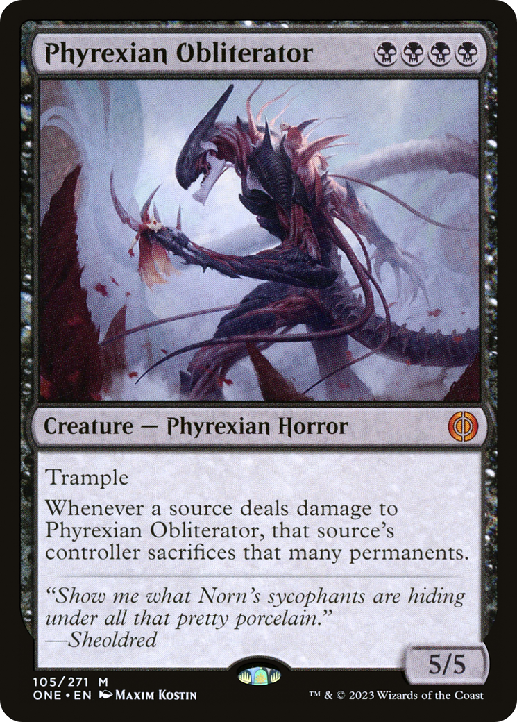 Phyrexian Obliterator [Phyrexia: All Will Be One] | Jack's On Queen