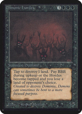 Demonic Hordes [Limited Edition Alpha] | Jack's On Queen