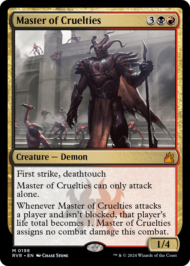 Master of Cruelties [Ravnica Remastered] | Jack's On Queen