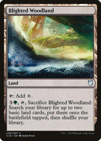 Blighted Woodland [Commander 2018] | Jack's On Queen