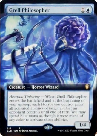 Grell Philosopher (Extended Art) [Commander Legends: Battle for Baldur's Gate] | Jack's On Queen