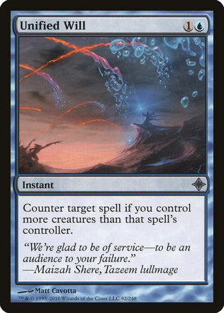 Unified Will [Rise of the Eldrazi] | Jack's On Queen