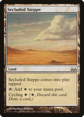 Secluded Steppe [Duel Decks: Divine vs. Demonic] | Jack's On Queen