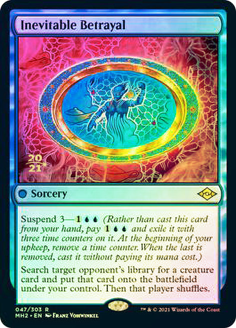 Inevitable Betrayal [Modern Horizons 2 Prerelease Promos] | Jack's On Queen