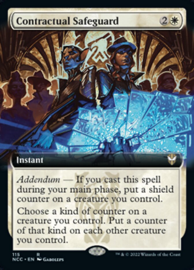 Contractual Safeguard (Extended Art) [Streets of New Capenna Commander] | Jack's On Queen