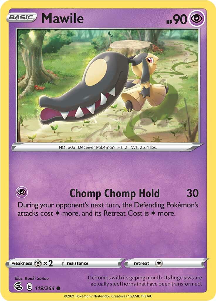 Mawile (119/264) [Sword & Shield: Fusion Strike] | Jack's On Queen