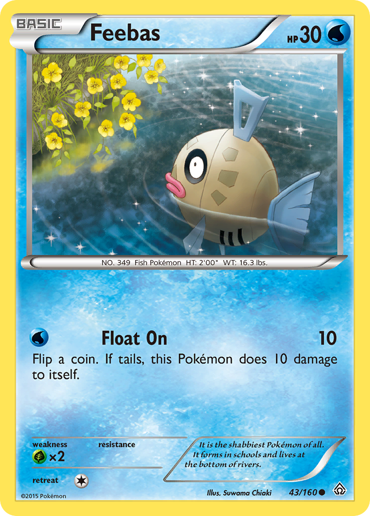 Feebas (43/160) [XY: Primal Clash] | Jack's On Queen