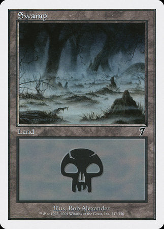 Swamp (347) [Seventh Edition] | Jack's On Queen