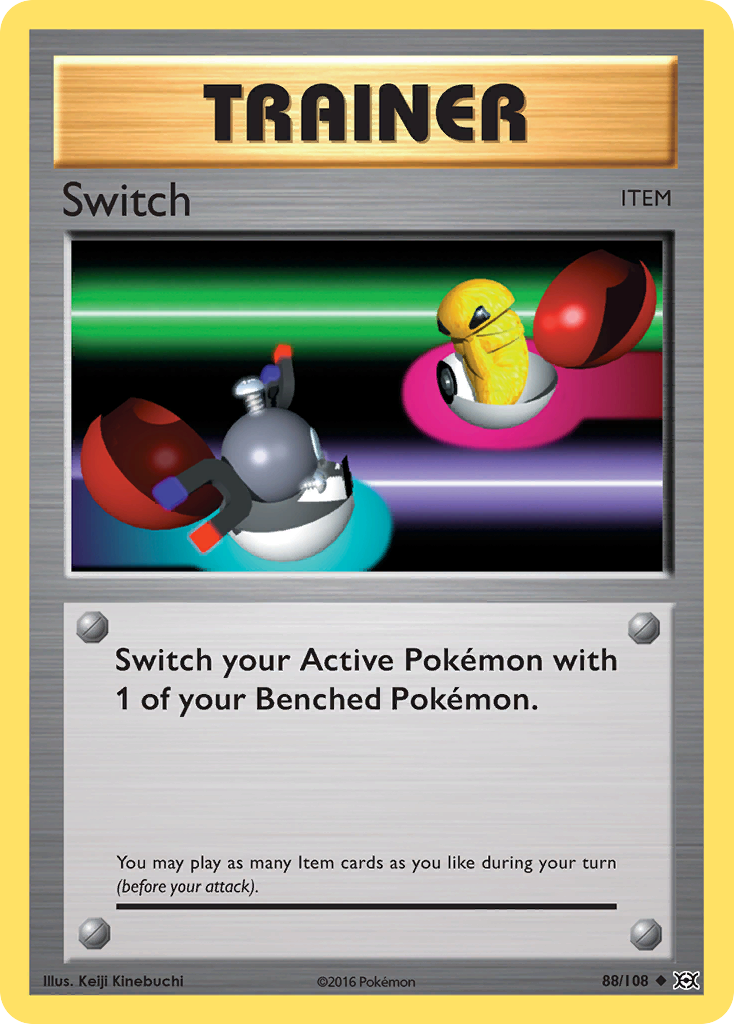 Switch (88/108) [XY: Evolutions] | Jack's On Queen