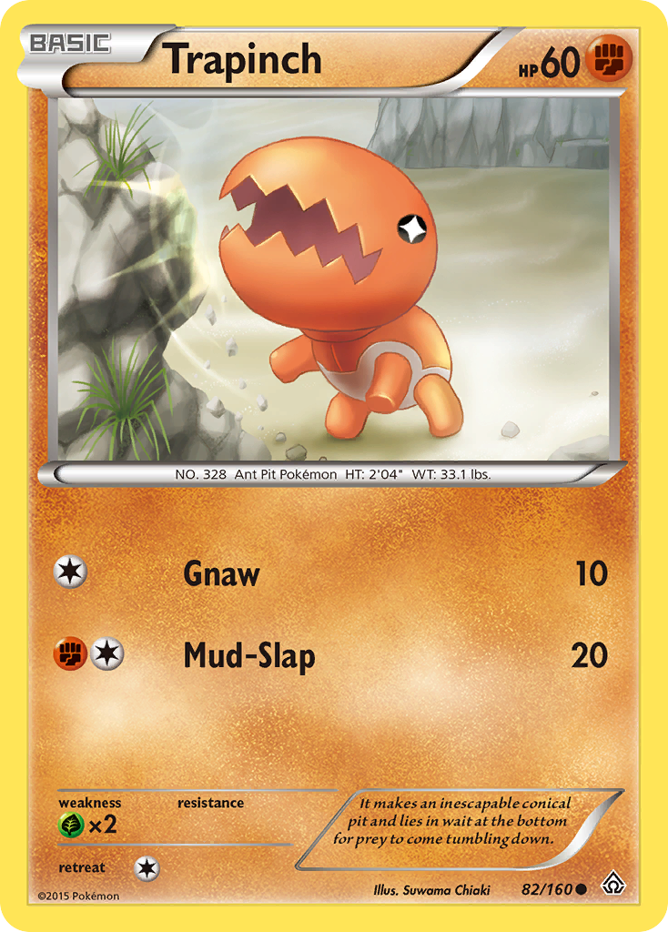 Trapinch (82/160) [XY: Primal Clash] | Jack's On Queen