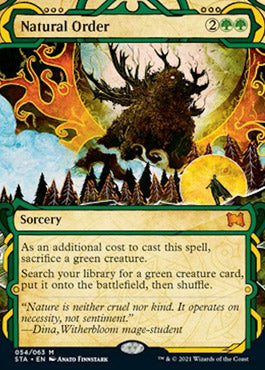Natural Order (Etched Foil) [Strixhaven Mystical Archive] | Jack's On Queen