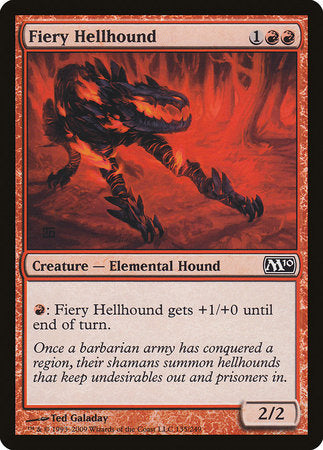 Fiery Hellhound [Magic 2010] | Jack's On Queen