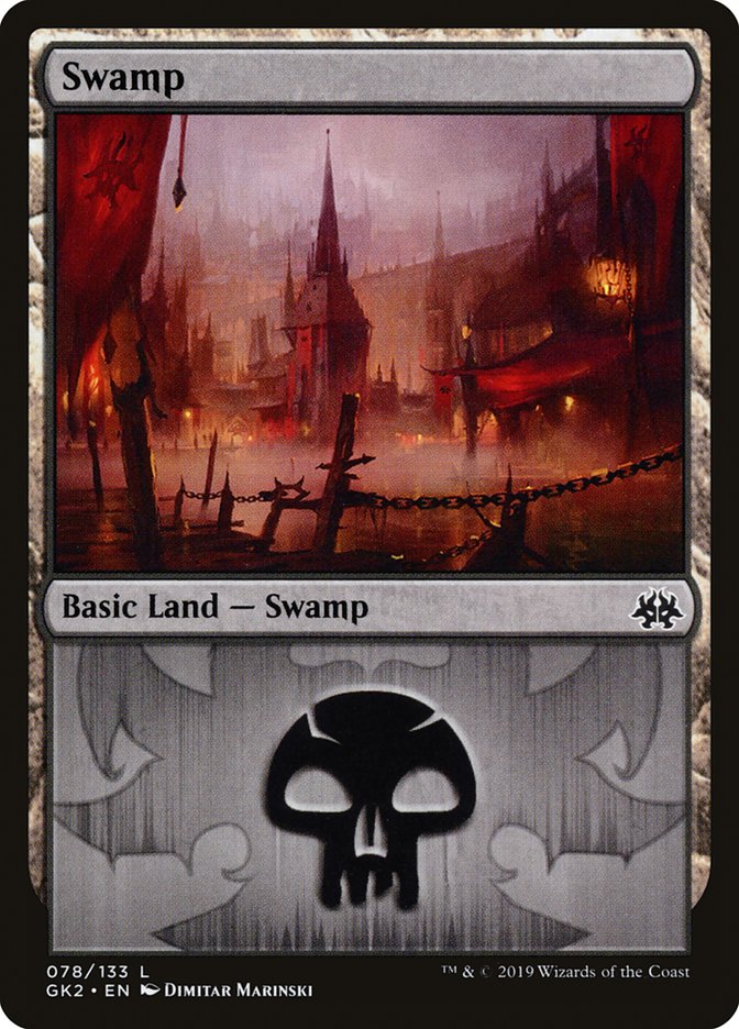 Swamp (78) [Ravnica Allegiance Guild Kit] | Jack's On Queen