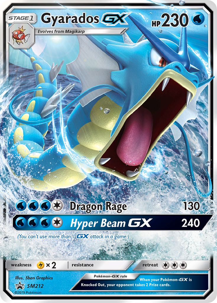 Gyarados GX (SM212) [Sun & Moon: Black Star Promos] | Jack's On Queen