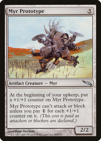 Myr Prototype [Mirrodin] | Jack's On Queen