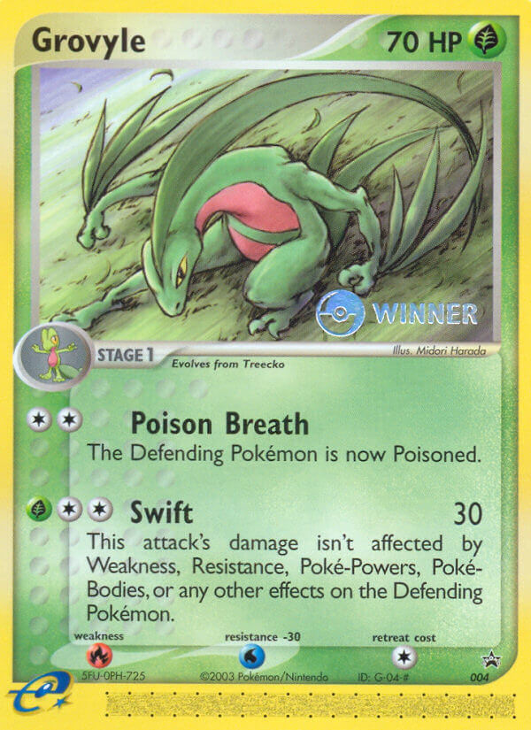 Grovyle (004) [Nintendo: Black Star Promos] | Jack's On Queen