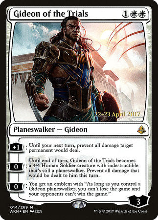 Gideon of the Trials [Amonkhet Promos] | Jack's On Queen