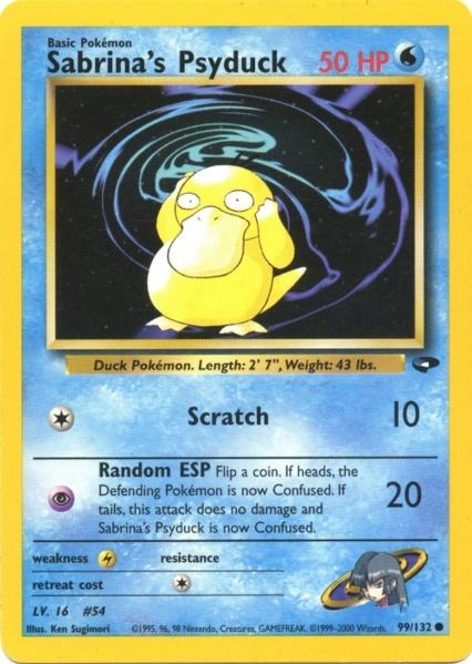 Sabrina's Psyduck (99/132) [Gym Challenge Unlimited] | Jack's On Queen