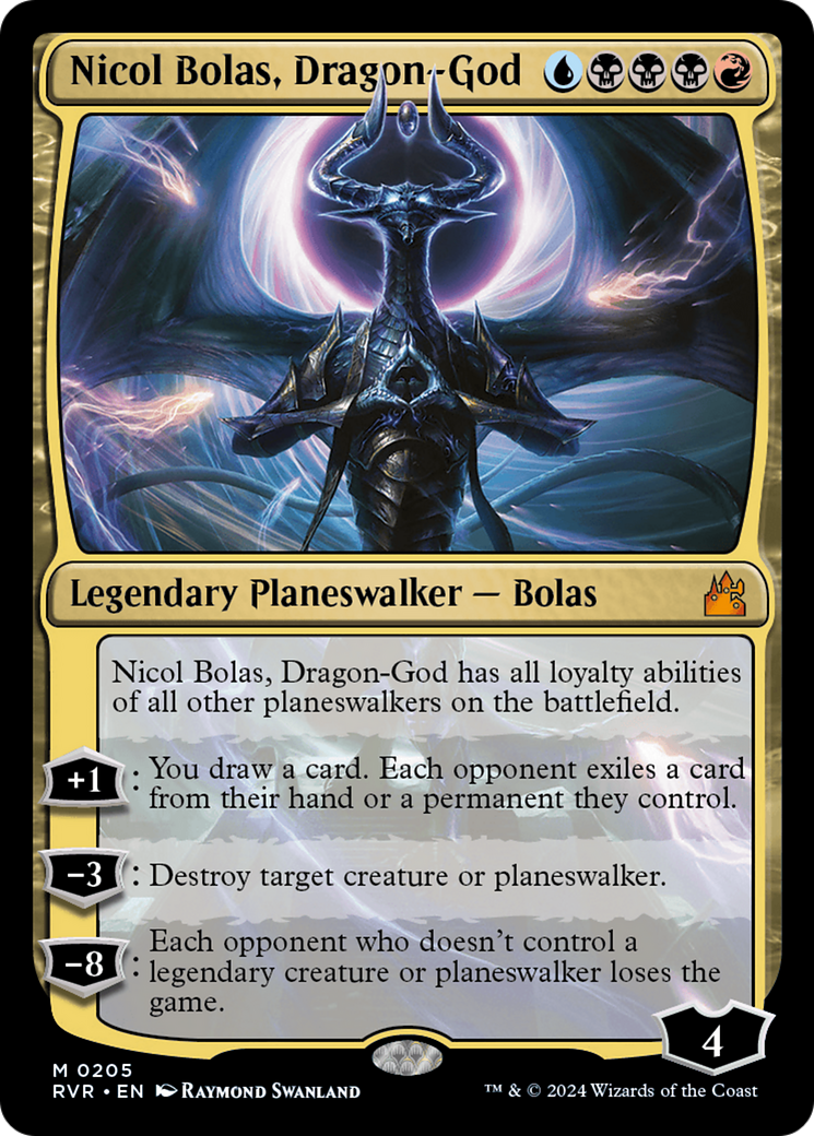 Nicol Bolas, Dragon-God [Ravnica Remastered] | Jack's On Queen