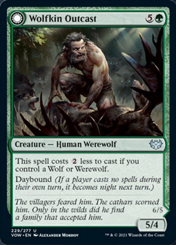 Wolfkin Outcast // Wedding Crasher [Innistrad: Crimson Vow] | Jack's On Queen