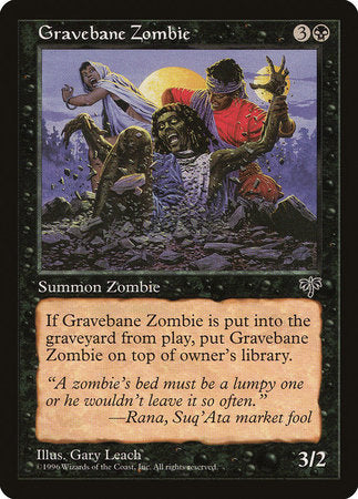 Gravebane Zombie [Mirage] | Jack's On Queen