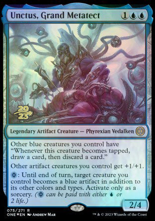 Unctus, Grand Metatect [Phyrexia: All Will Be One Prerelease Promos] | Jack's On Queen