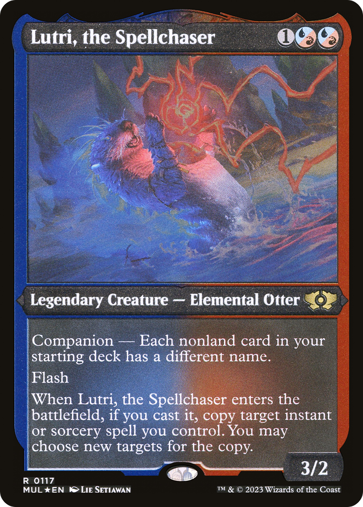 Lutri, the Spellchaser (Foil Etched) [Multiverse Legends] | Jack's On Queen