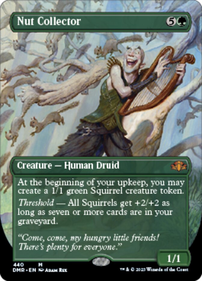 Nut Collector (Borderless Alternate Art) [Dominaria Remastered] | Jack's On Queen