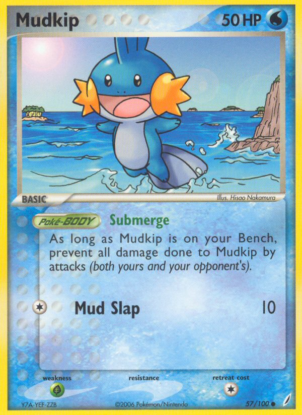 Mudkip (57/100) [EX: Crystal Guardians] | Jack's On Queen