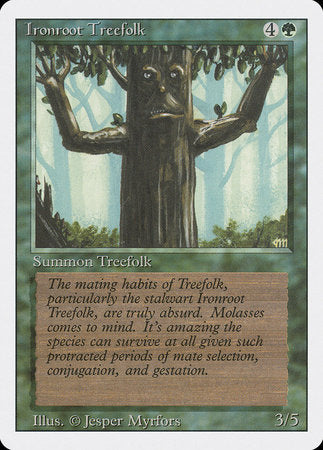 Ironroot Treefolk [Revised Edition] | Jack's On Queen