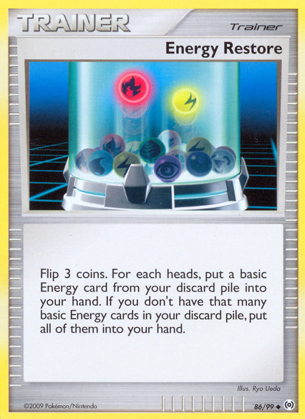 Energy Restore (86/99) [Platinum: Arceus] | Jack's On Queen