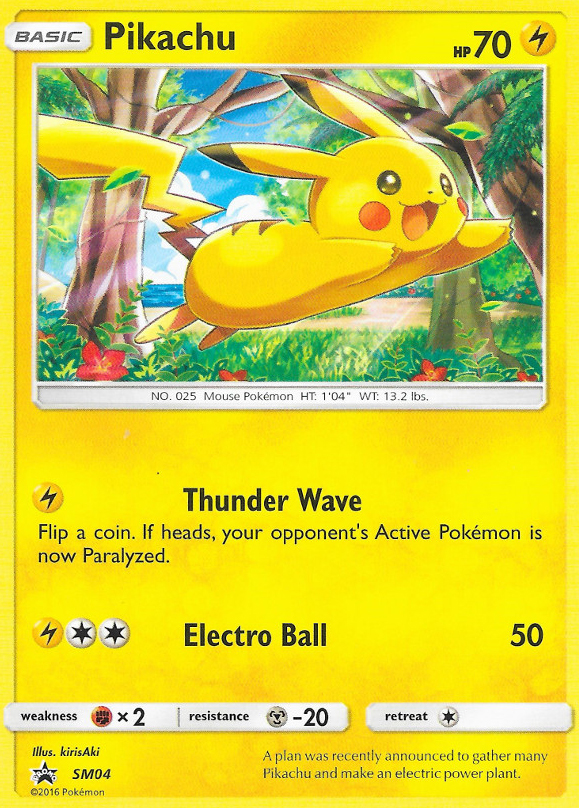 Pikachu (SM04) [Sun & Moon: Black Star Promos] | Jack's On Queen
