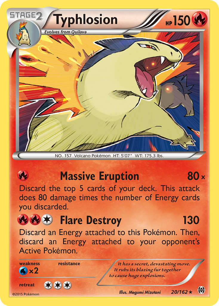 Typhlosion (20/162) [XY: BREAKthrough] | Jack's On Queen