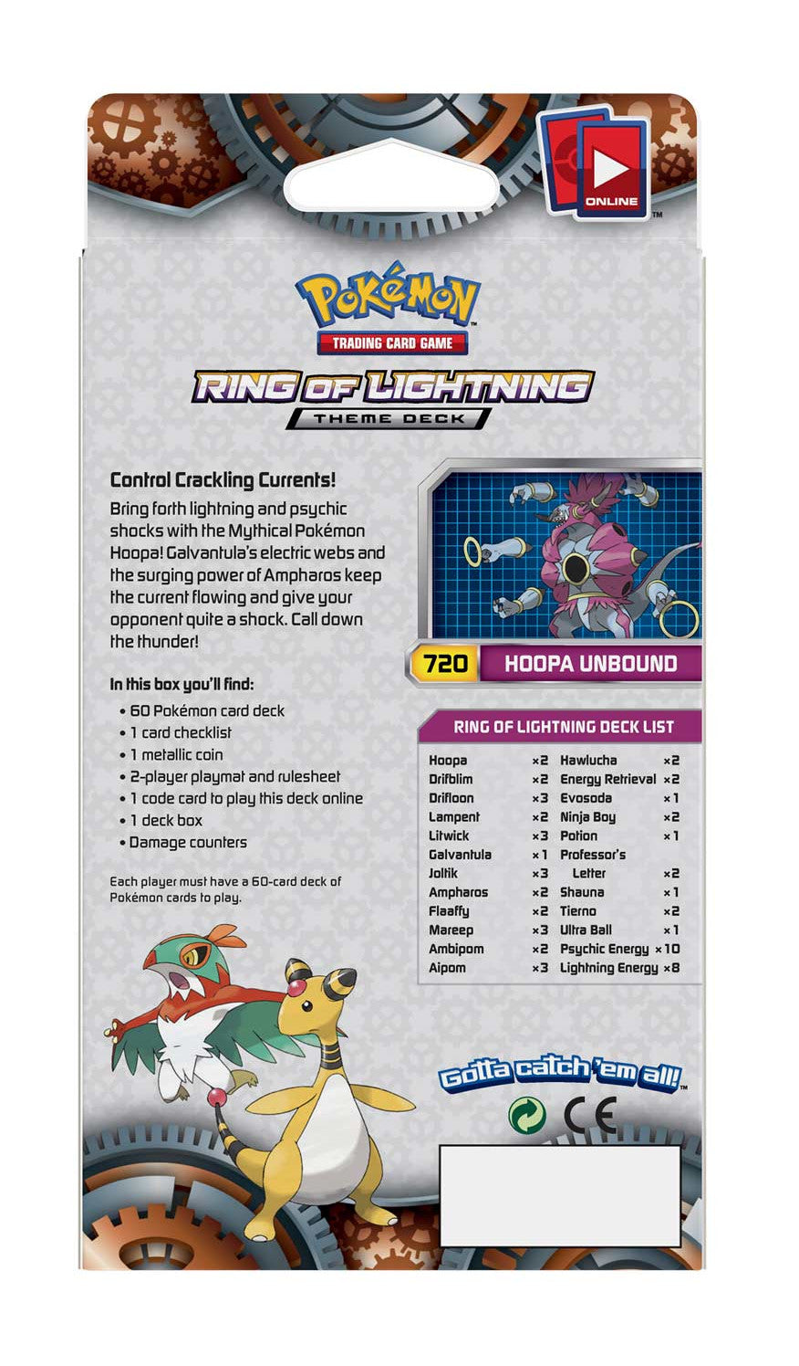 XY: Steam Siege - Theme Deck (Ring of Lightning) | Jack's On Queen