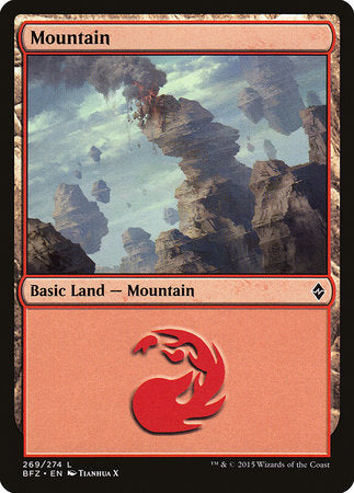 Mountain (269) [Battle for Zendikar] | Jack's On Queen