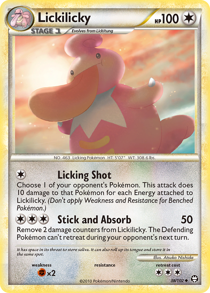 Lickilicky (38/102) [HeartGold & SoulSilver: Triumphant] | Jack's On Queen