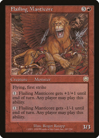 Flailing Manticore [Mercadian Masques] | Jack's On Queen