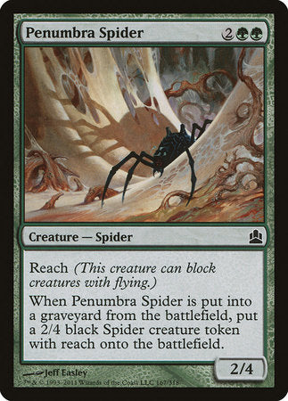 Penumbra Spider [Commander 2011] | Jack's On Queen