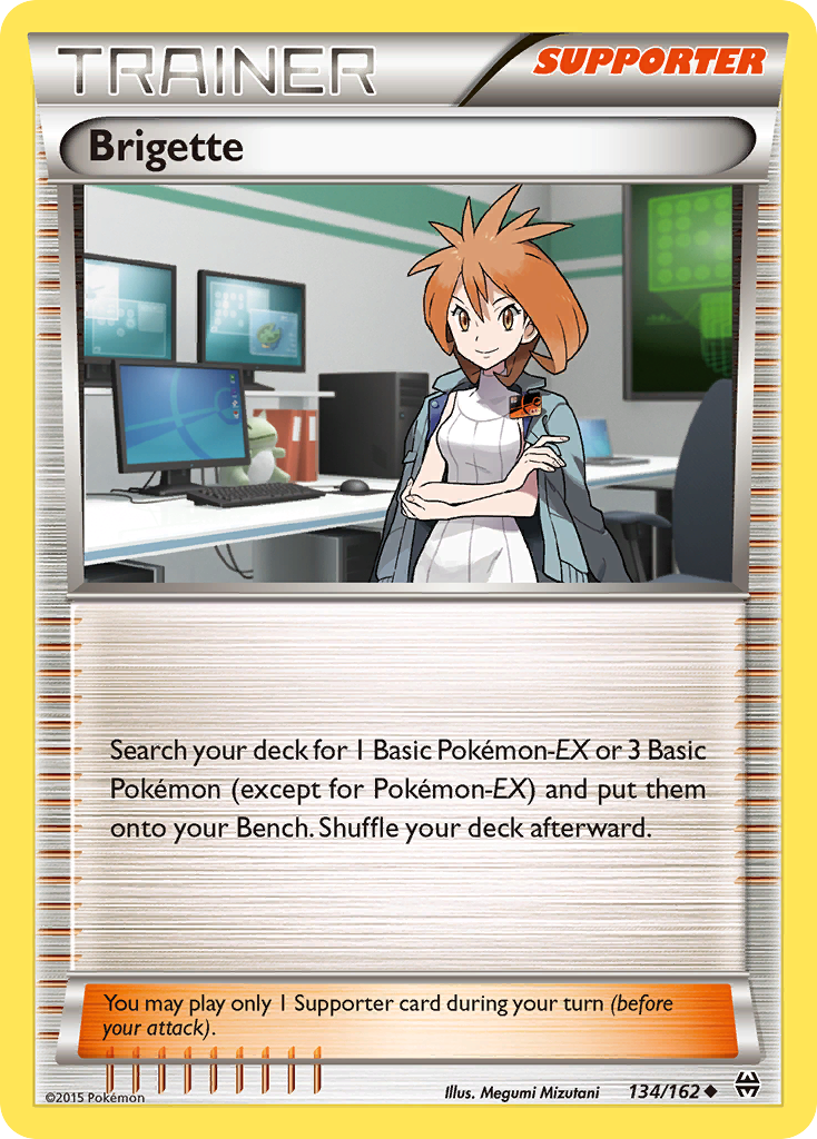 Brigette (134/162) [XY: BREAKthrough] | Jack's On Queen