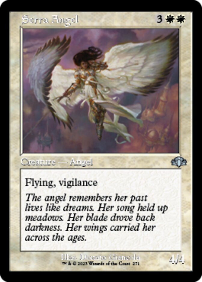 Serra Angel (Retro) [Dominaria Remastered] | Jack's On Queen