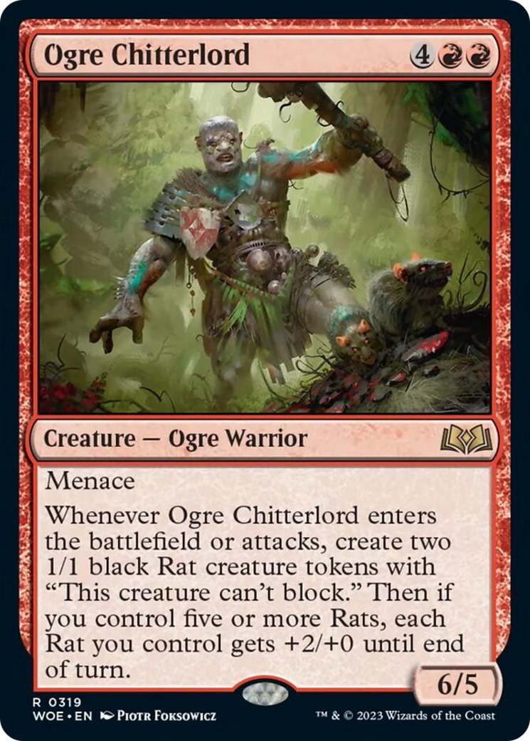 Ogre Chitterlord [Wilds of Eldraine] | Jack's On Queen