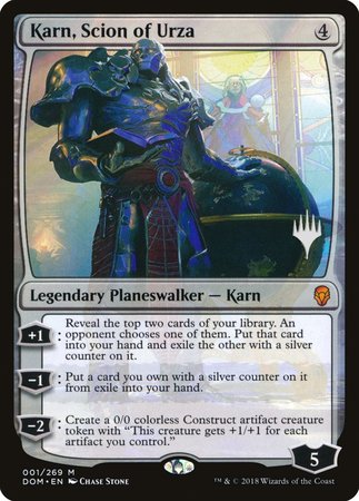 Karn, Scion of Urza [Dominaria Promos] | Jack's On Queen