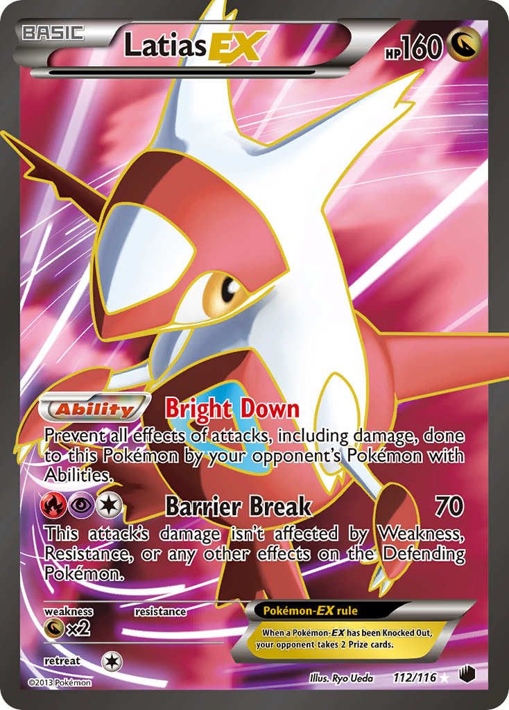 Latias EX (112/116) [Black & White: Plasma Freeze] | Jack's On Queen