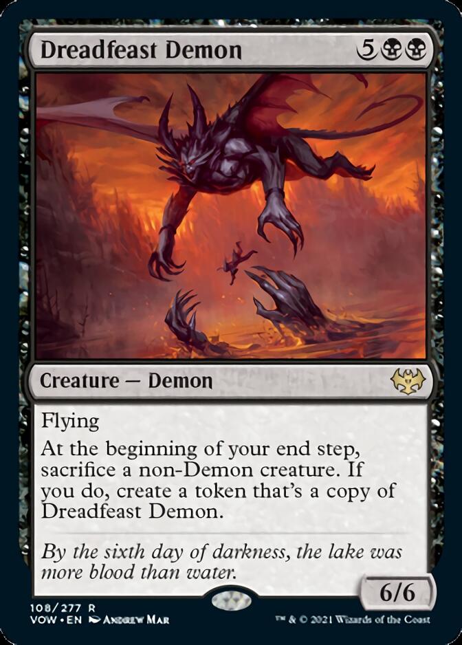 Dreadfeast Demon [Innistrad: Crimson Vow] | Jack's On Queen